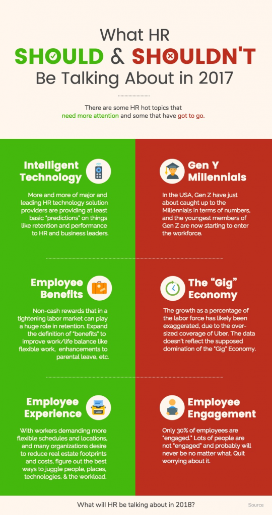 Venngage comparison type infographic example