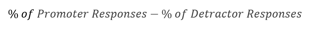 Net Promoter Score formula - Digital Marketer's World